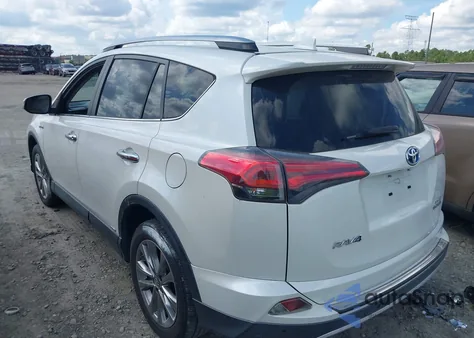 2017 Toyota Rav4 Hybrid Limited z USA, uszkodzony, nr VIN JTMDJREV2HD150610